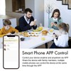 GREENCYCLE WiFi Smart Outlet Plug with Remote, Support APP remote