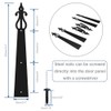 CCJH Metal Garage Door Hardware Decorative Carriage House Accents Dummy