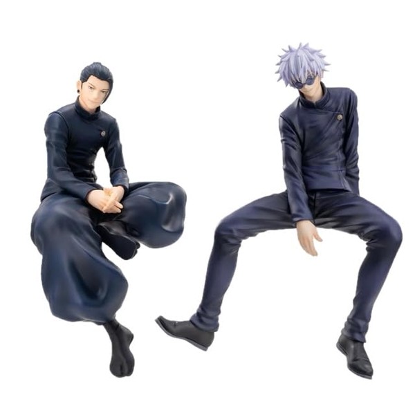 Skynomad Anime JJK Gojo Geto Yuji Figurines - Collectible Statues