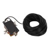 Dpofirs Portable HF End Fed Antenna 1:49 Balun Short Pocket