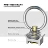 MTMARS3 4 Pack Heavy Duty L Track Single Stud Fittings