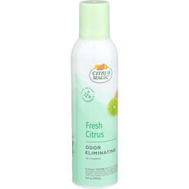 Citrus Magic Odor Eliminating Air Freshener Spray, Fresh Citrus, 6-Ounce, Pack of 2