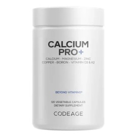 Codeage Calcium 250 Mg Suplemento - 120 Cápsulas N/a