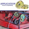 3 Pack 756-04129B Idler Pulley Replaces Troy Bilt Pulley 753-08171