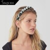 SXQLYH Headband Padded Leopard Print Fabric Headband - Headband Padded