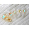 [Dune] Full of ice stones✨Best quality handmade nail tips -