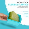 Xomoo 2 Cup Silicone Freezer Trays with Lids, Silicone Soup