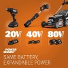 For WORX 2pack For WORX 20V MAX Extend Lithium Battery