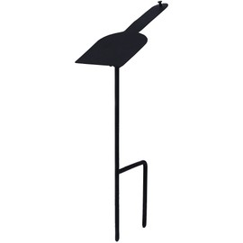 New Creative 24249 Garden Essentials Metal Stepping Stone Stand, Black, 14-Inches Tall