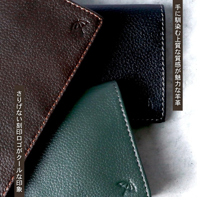 Arnold Palmer Men's Wallet, Genuine Sheepskin Leather, Long Wallet, Cover,