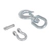 Vestil HOOK-S-4 Steel Swivel Hook with Shackle 4,000 Lb. Capacity