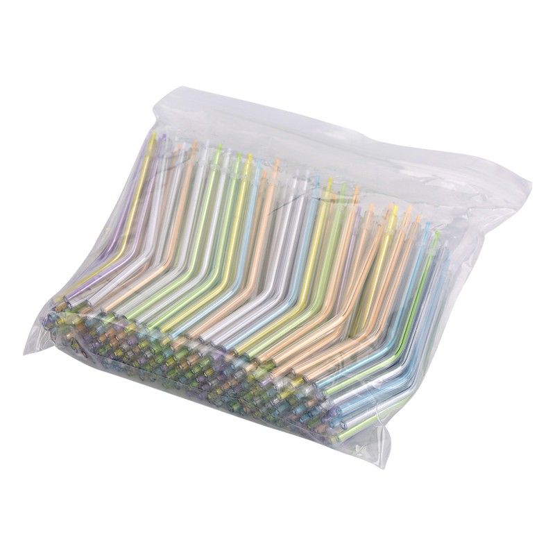 200pcs Dental Disposable Air Water Spray Nozzles Tips Tubes For