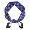 GERINLY Gentlemen Neckerchief for Collars Square Silk Ascot Scarf Designer