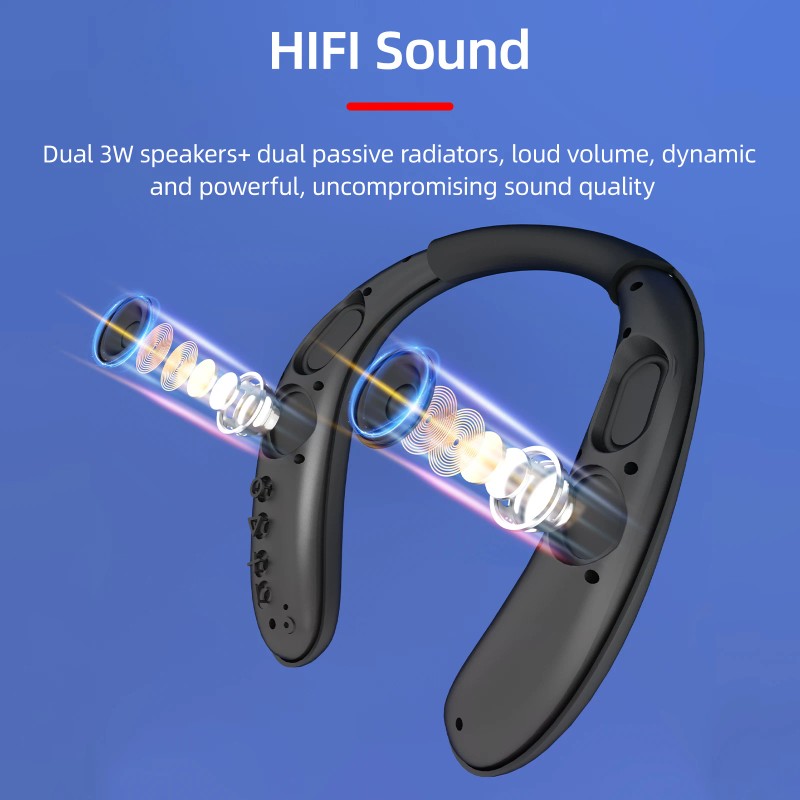New Upgrade High Quality Neckband Speaker EBS-918 Wearable Portable Wireless