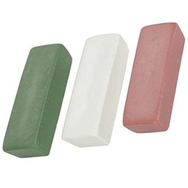 Buffing Polishing Cutting Compounds Kit 35g each - Green Fine/White Medium/Purple Coarse - 3 Pack