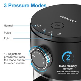 INSMART Water Flosser Professional for Teeth/Gums/Braces/Dental 10 Pressure Levels, 8 Water Jet Tips for Family, 600ML Electric Water Dental Irrigator for Teeth Clean (Black)