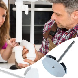 Funnytek PVC Fitting Saver 3 Inch PVC Pipe Reamer for Removing SCH 40 from Hub Socket Saver Tool for PVC Plumbing Pipe Inside Cutter Fit 1/2" Variable Speed Power Drill