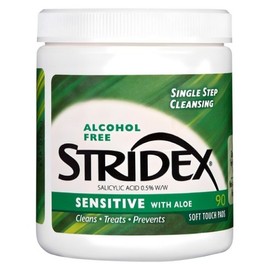Stridex Sensitive Care Peeling Pads 90 pieces / 스트라이덱스 센시티브 케어 필링패드 90매입