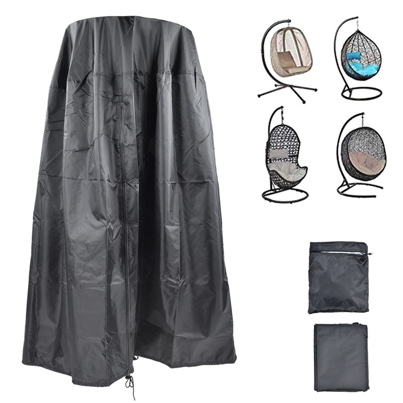 Outdoor Swing Hanging Chair Dustproof Waterproof Protection Cover with Zipper