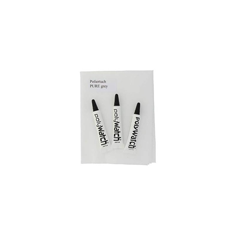 Puregrey 3 Pieces Plastic Watch Polishing Paste – Removes scratches