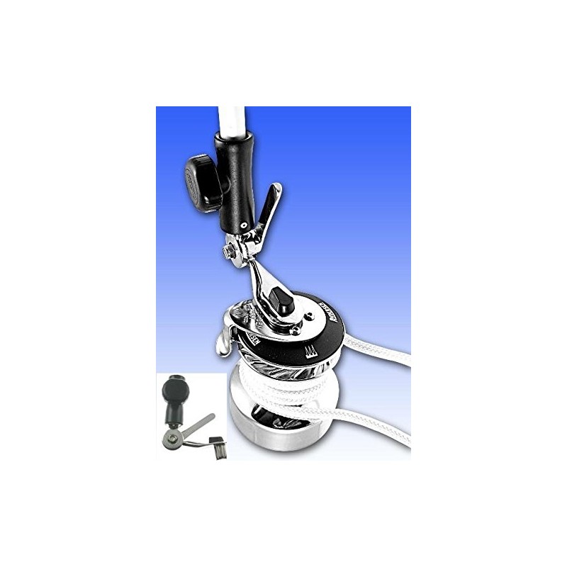 ARBO-INOX Winch attachment parasol holder made of stainless steel boat