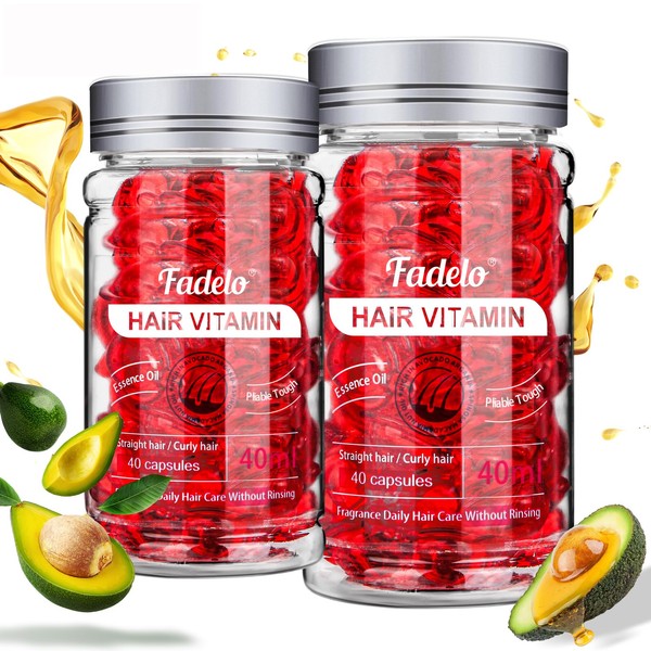 Fadelo 2 Pack Hair Vitamins Treatment Oil Capluse - No