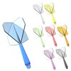 Pyroclasia Pack of 12 Darts Flights with Shaft Stable Darts