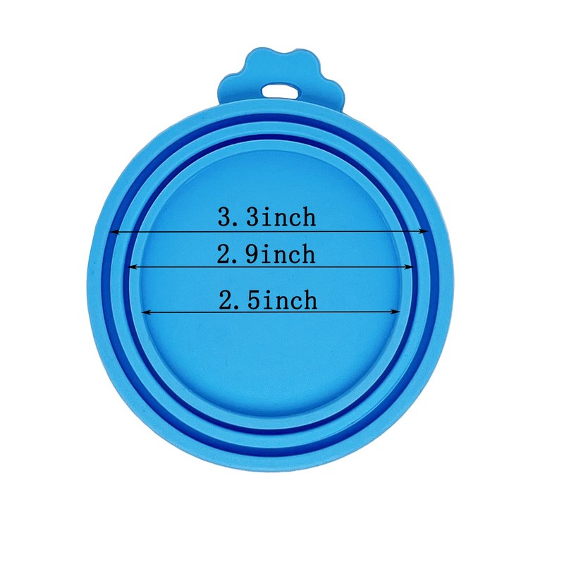 MYYZMY 7 Pcs Pet Can Covers, Food Can Lids, Universal