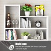 Pack of 8 Concealed Brackets, Shelf Brackets, Invisible Wall Brackets,