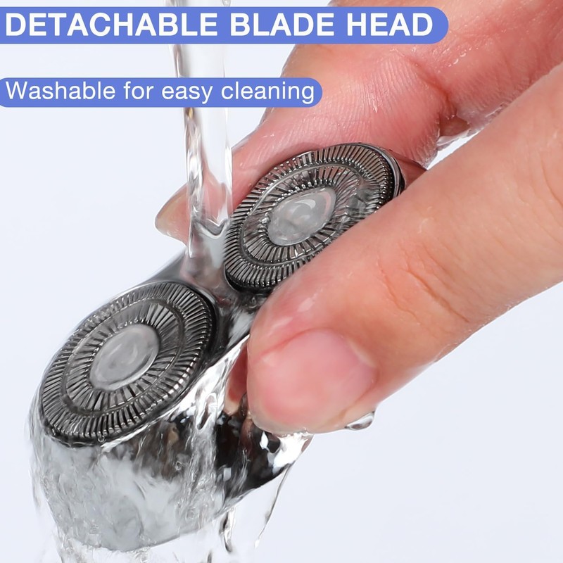 Psycat Mini Dual-Head Electric Shaver, Dual Head Shaver, 2025 Upgrade,