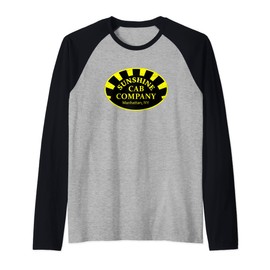 SUNSHINE Cab Company TAXI Raglan Baseball Tee