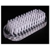 Andux Zone Clear Plastic Hand Brush & Nail Cleaning Brush