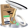KH® Elegant Universal Bathtub Plug, Diameter 72 mm, Rustproof, for