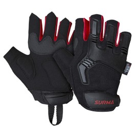 SURMA Kids MTB Gloves Mountain Bike Gloves for Kids/BMX Gloves - Kids Cycling Gloves with Added Knuckle Protection - Choice of Colour & Size
