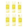 JZK Pack of 6 20A Mini ANL Fuses for Automotive