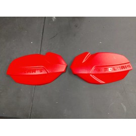 Polaris New ATV SNOW POLARIS SET PAIR RED HAND GUARDS  2875536-293 BM