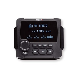 MB Quart GMR-LCD Gauge Hole Mount Marine/Boat Receiver Bluetooth AM/FM Radio