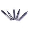 20pcs 10° 15° 20° 30° 3.175mm Carbide PCB Engraving Drill