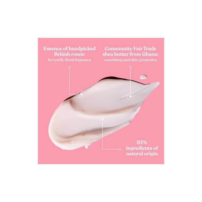 The Body Shop Crema de Manos British Rose 30 Ml