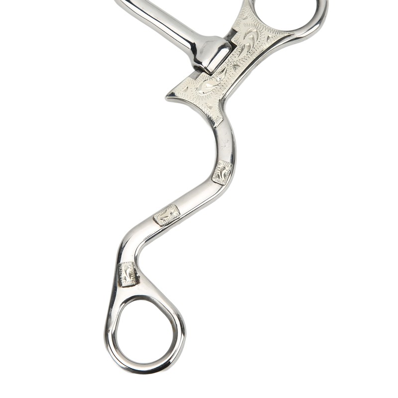 Pelham Bit Strong Fine Workmanship Stainless Steel Horse Bit for