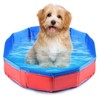 Foldable Dog Pool, Dog Pool Swimming Pool for Dogs and