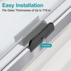 M6219 Sliding Shower Door Bottom Guide for Sliding Shower Door,