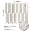Vamos Tile Peel and Stick Backsplash Seamless Tile,1-Sheet Stick on