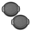 Create idea 2Pcs 43mm Lens Cap Snap-on Front Camera Lens