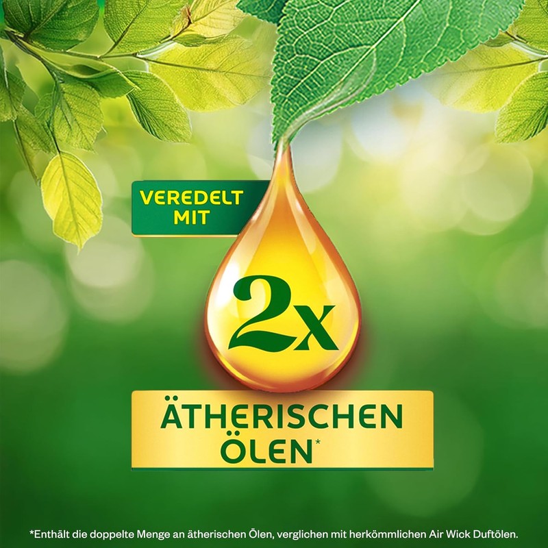 Air Wick Duftstecker Nachfüller – Duft: Eukalyptus & Zedernholz –