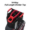 T WINSOLOGY Golf Bag Travel Club Stand Ball Cart Support