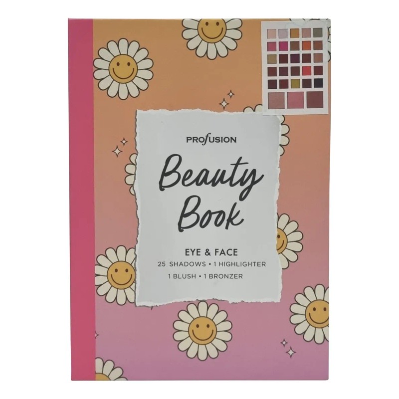 Paleta De Sombras Profusion Beuty Book Eye & Face 25