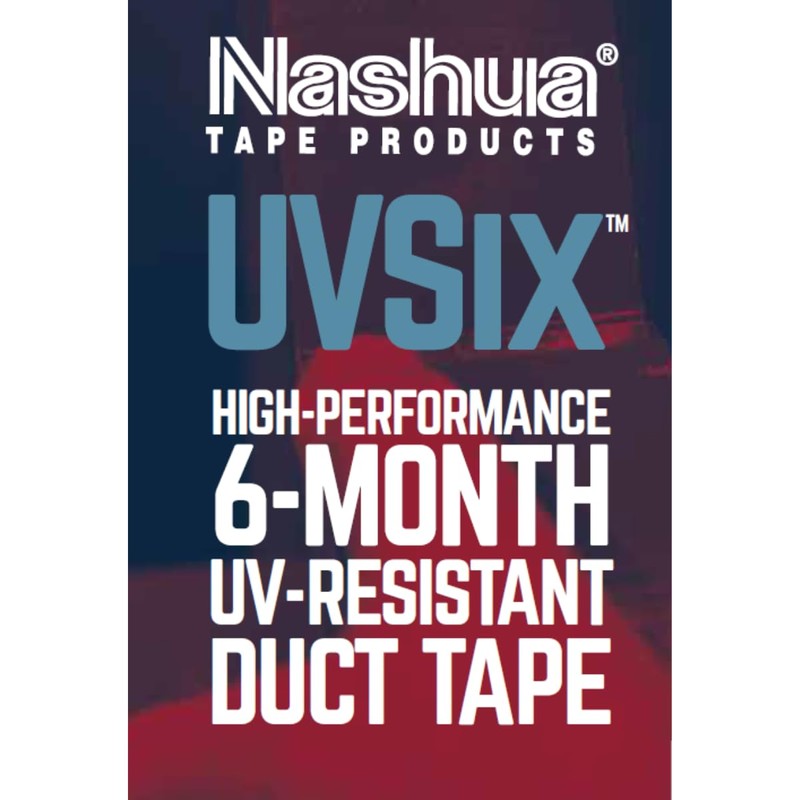 Nashua UVSix High Performance Duct Tape, 48mm x 55m, Slate