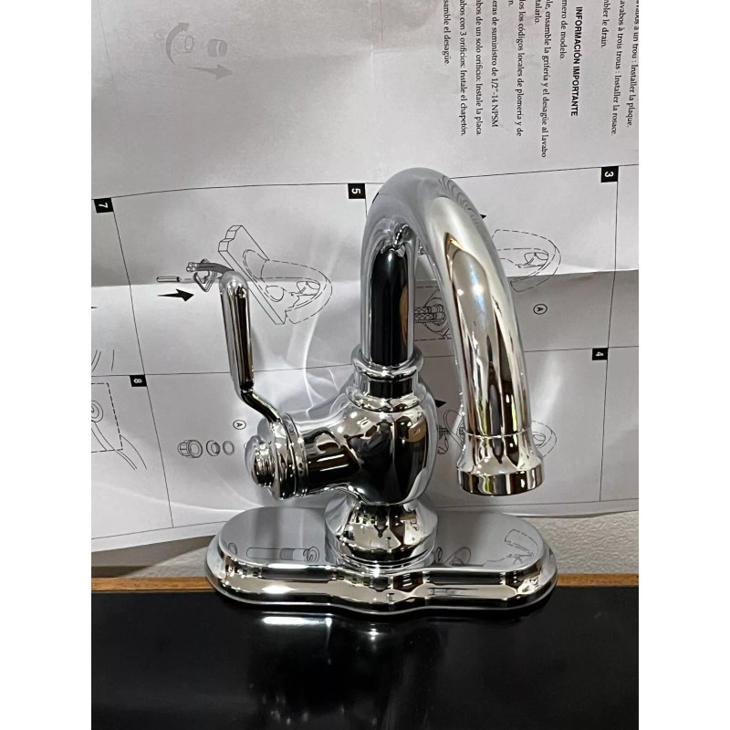 Kohler Single Handle Bathroom Faucet in Chrome Finish
