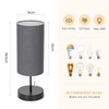Aigostar Bedside Lamp with 2 USB Charging Ports, E27 Table